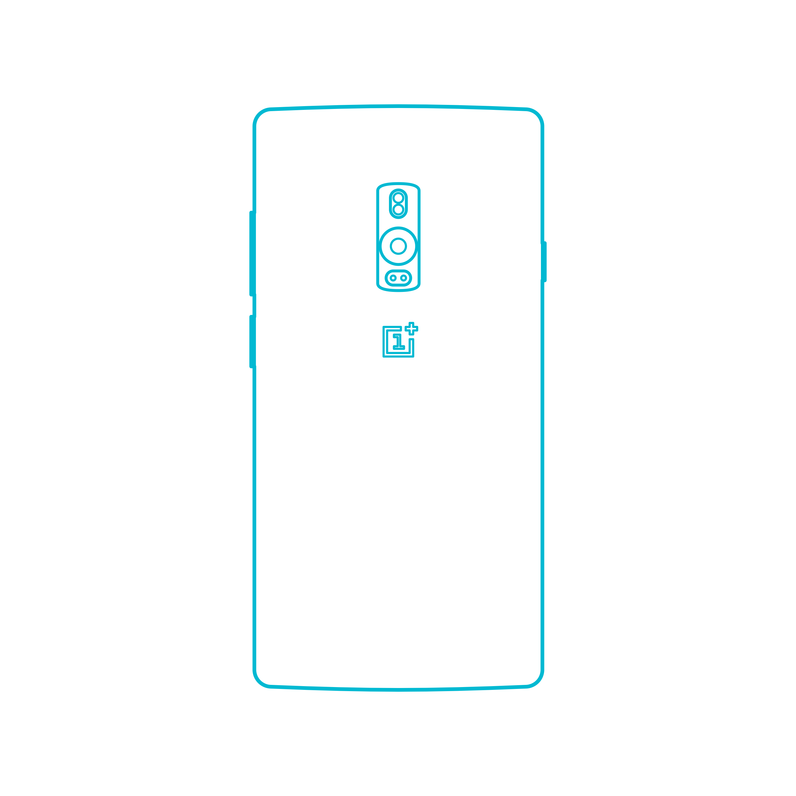 Digital Oneplus Phones Oneplus 2 Technical Line Art Illustration Svg Free Vectors